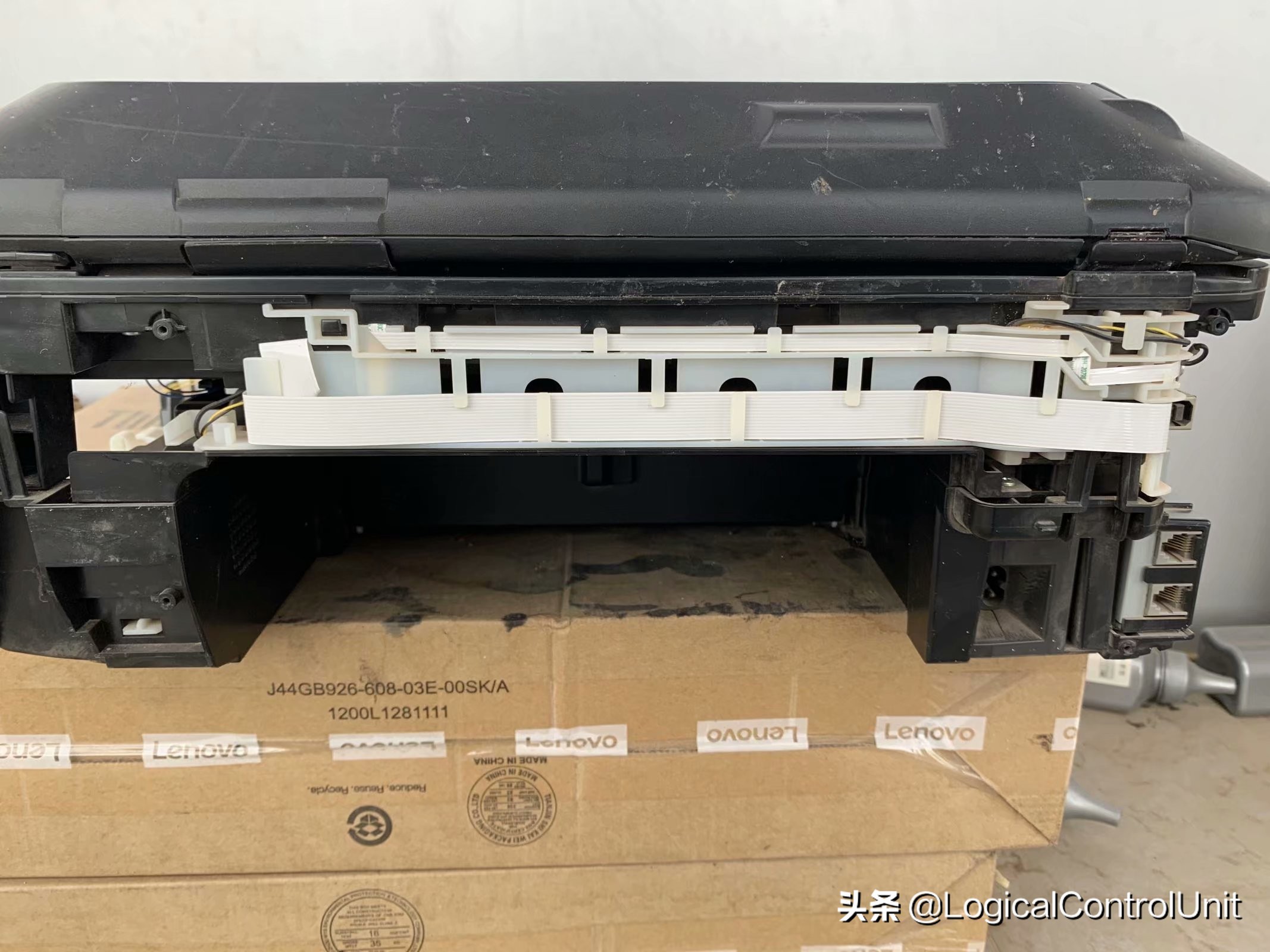 佳能彩色复印机拆机视频,佳能mx378打印机废墨仓拆卸