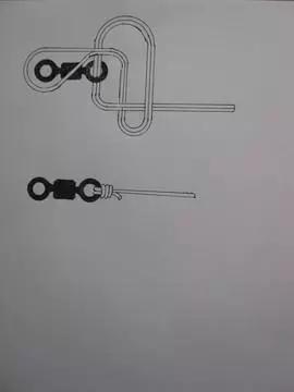 主线与pe线连接8字环加固绑法,鱼钩主线绑双钩怎么绑没有8字环