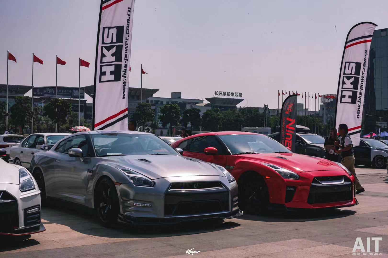 2020ait改装车展模特,2019东莞ait改装车展车模