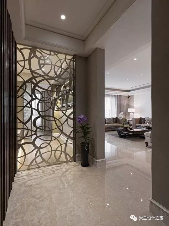 100款简约隔断装修效果图,100款进门玄关隔断效果图