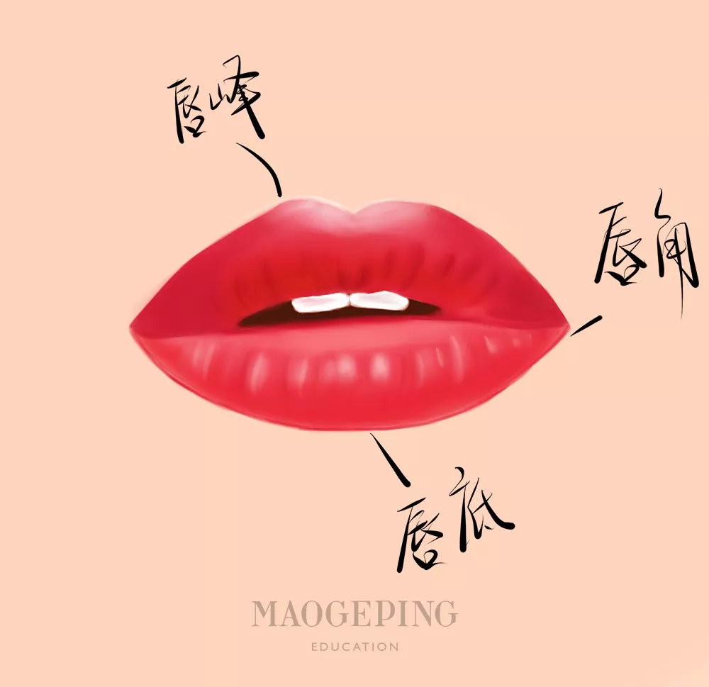 你不知道的几种口红画法,买了很多不适合的口红