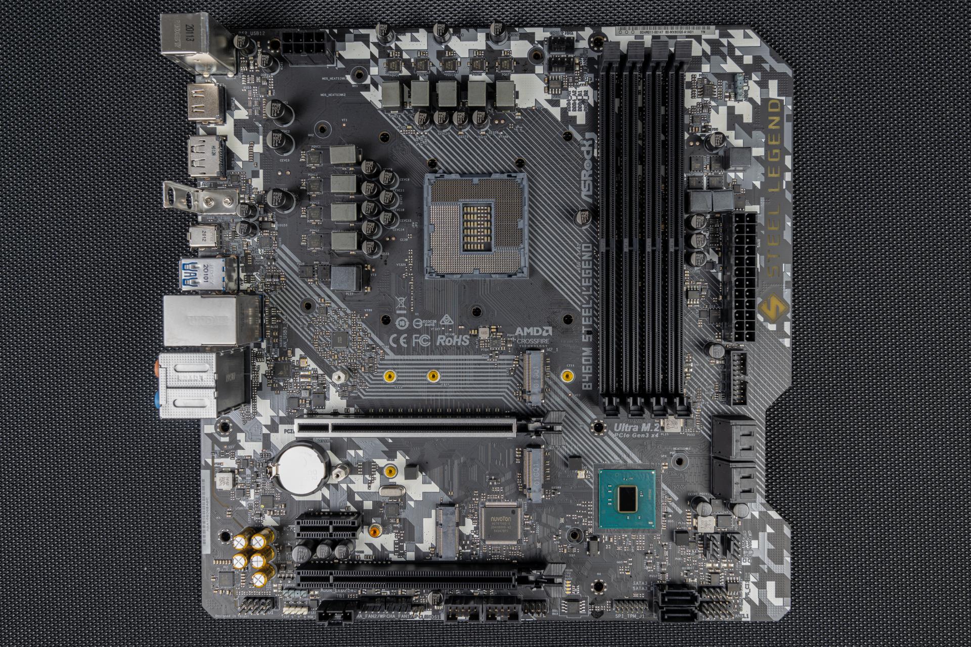 一块能扛10900K的B460主板！华擎B460MSteelLegend深度评测