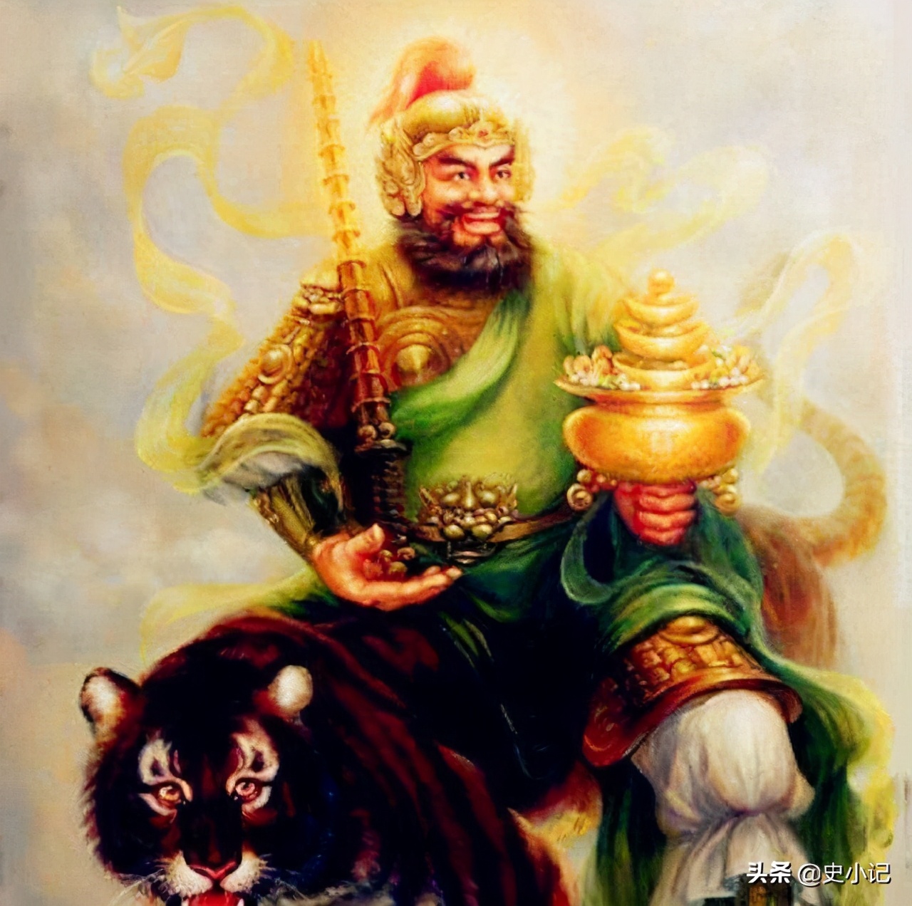 文财神管正财武财神管偏财,文财神是正财武财神是偏财