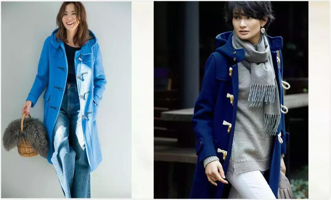 姑娘，你穿彩色大衣真好看！