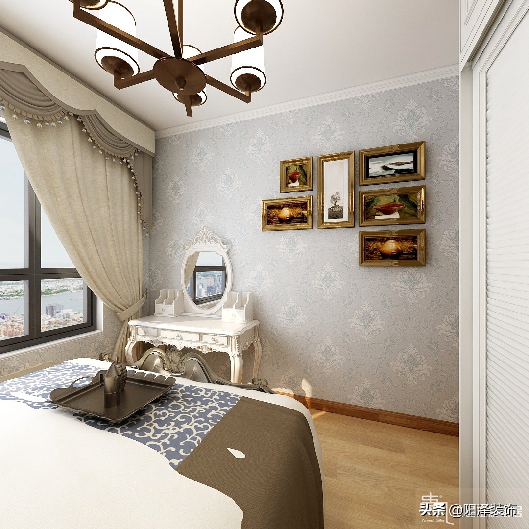 水岸兰亭86平装修案例,110平米水墨兰亭装修效果图