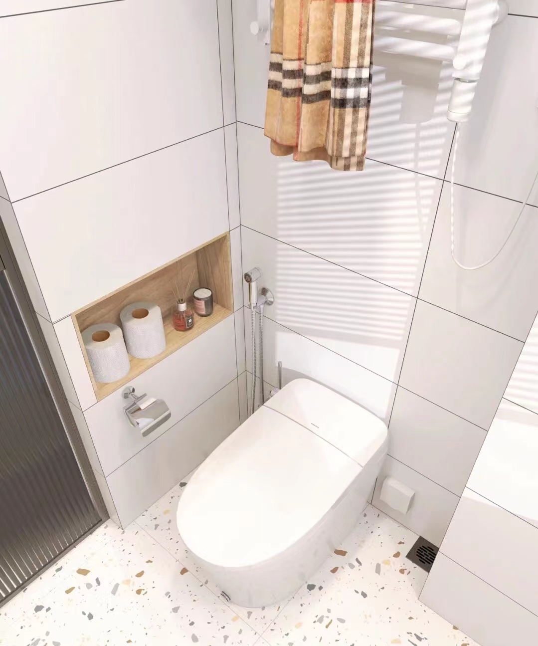 极窄超长卫生间最佳布局图,超小卫生间设计有哪些技巧