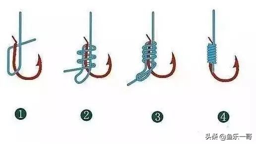 钓鱼技巧最结实方便的绑钩方法,绑钩小技巧学会钓鱼不再难