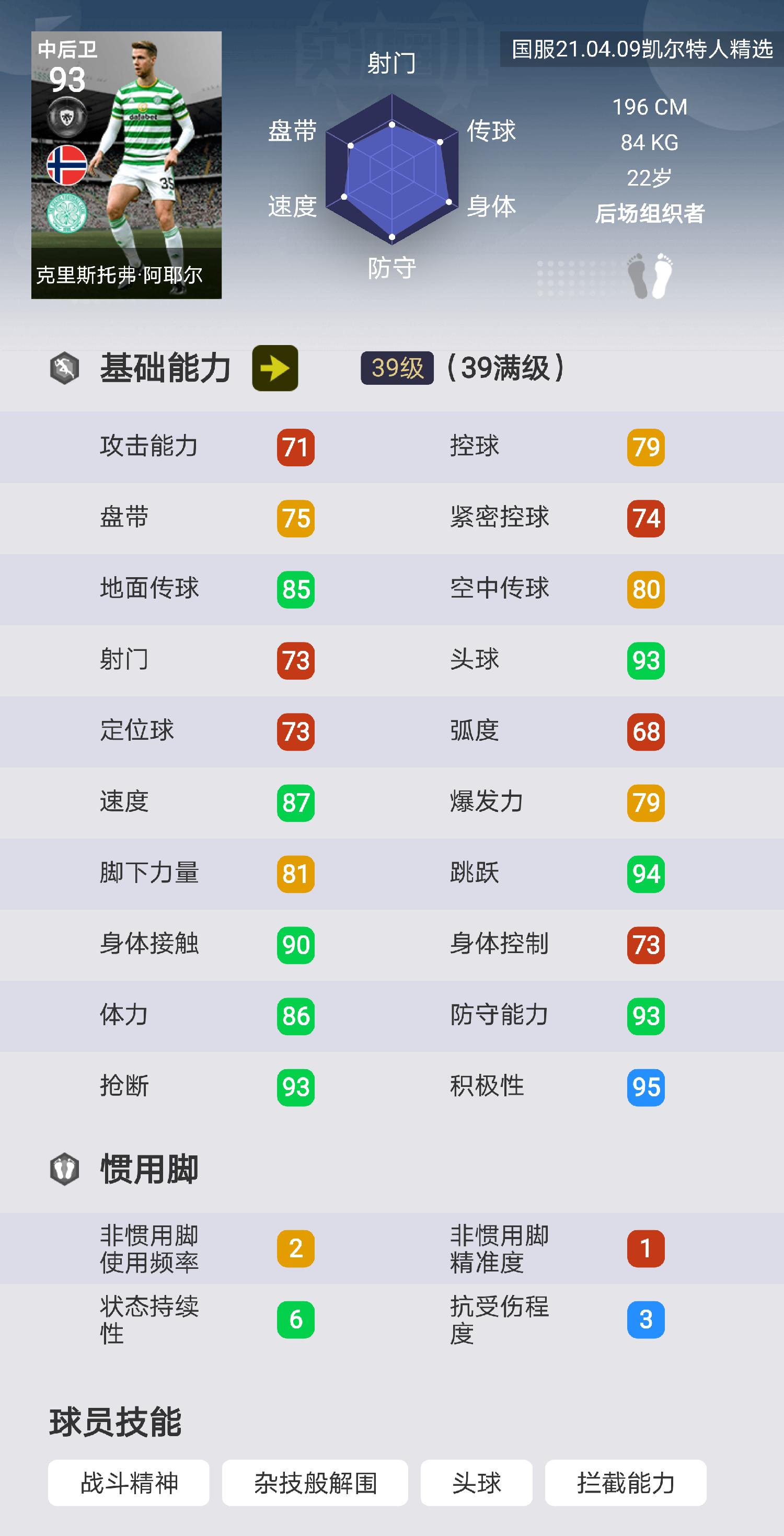 实况足球值得用心仪积分换的球员,实况足球值得兑换的中后卫