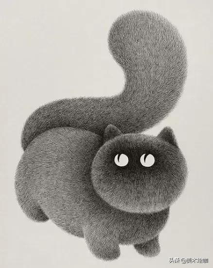 他用一支5块钱的针管笔“撸猫”，17万网友直呼：这猫要活了