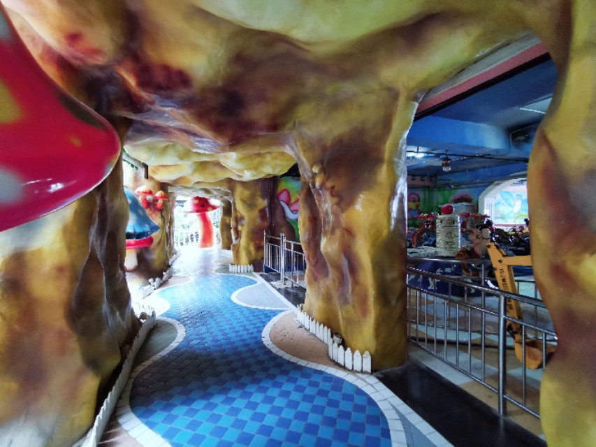 空中花园带儿童乐园,空中花园超大游乐街区