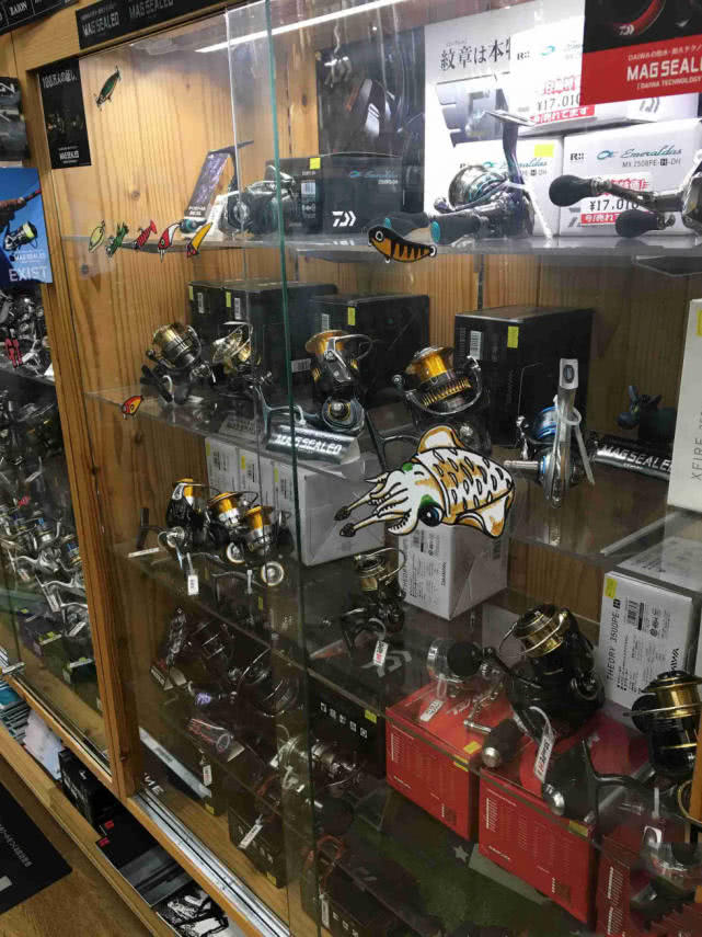 日本的渔具店是什么样的,日本二手渔具店