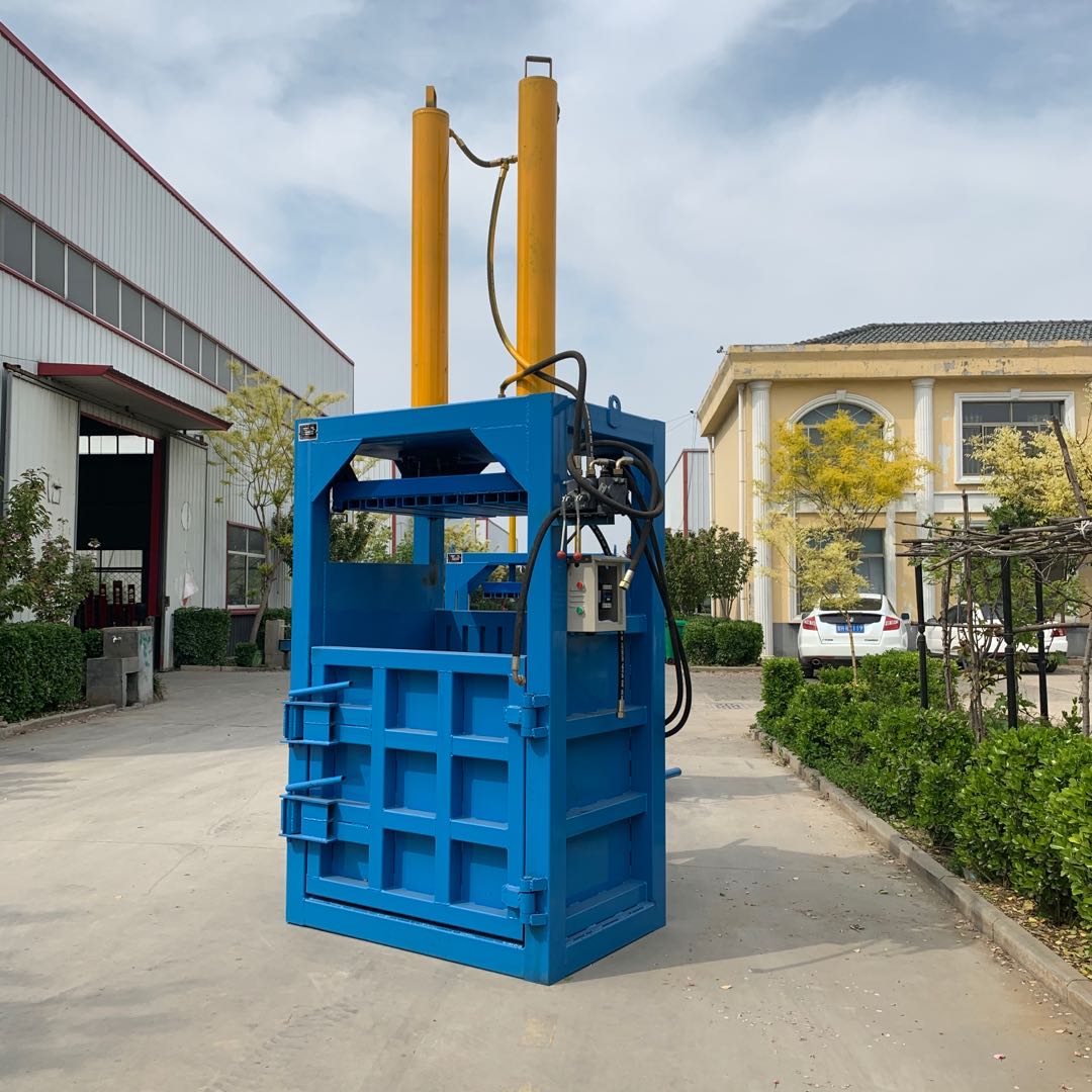 废纸废品回收专用液压打包机,废纸打包机打捆