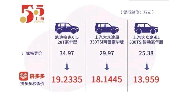 拼多多凯迪拉克10万元,拼多多售凯迪拉克怎么样