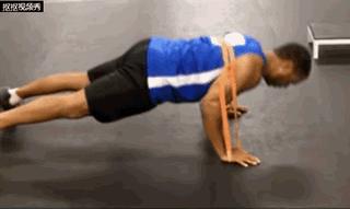 健身皮筋练肌肉,一根橡皮筋健身