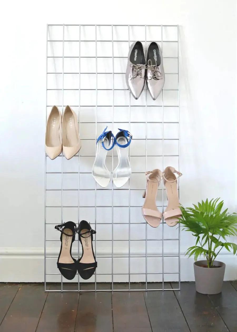 玄关衣物鞋子收纳架,玄关鞋帽间收纳