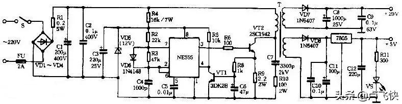 集成555定时器的电路实验,555定时器由哪两种电路组成
