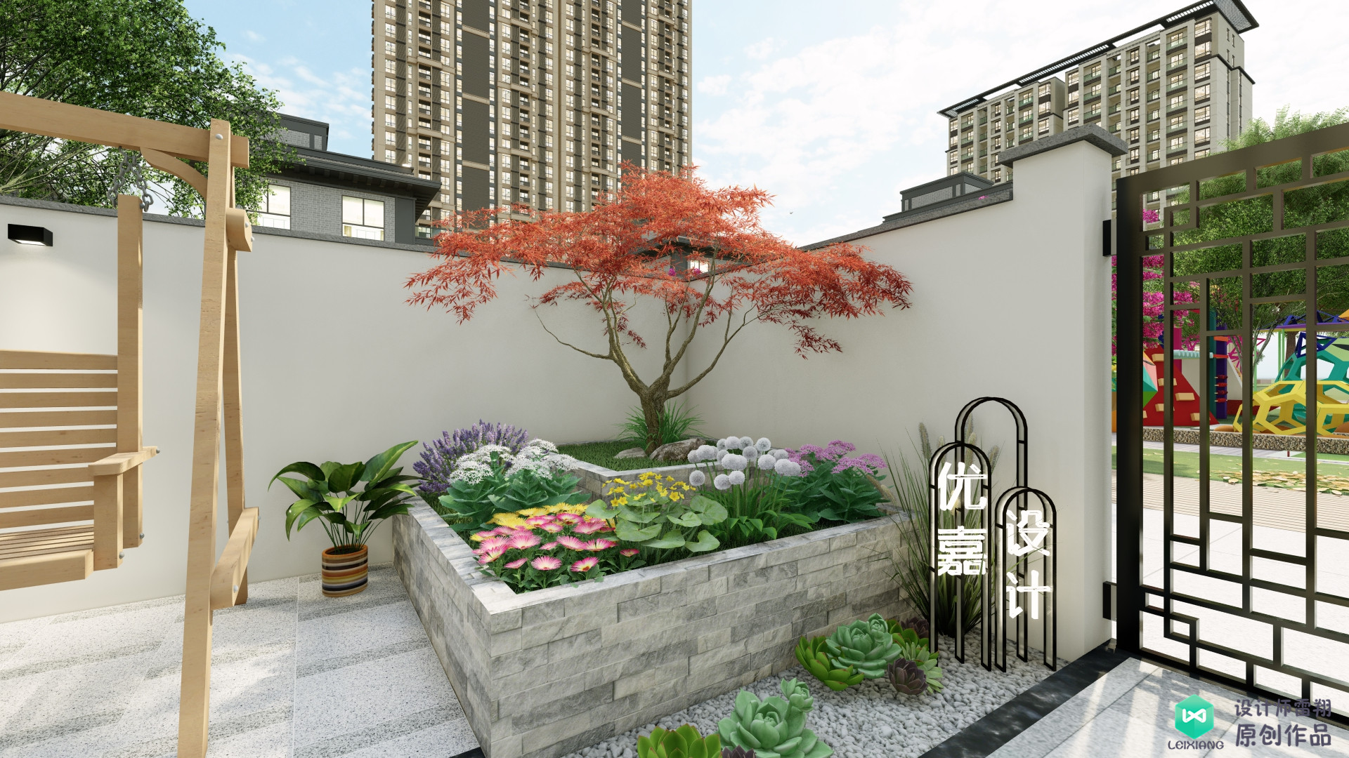 新中式庭院设计推荐,私家小院85个最美的庭院设计案例