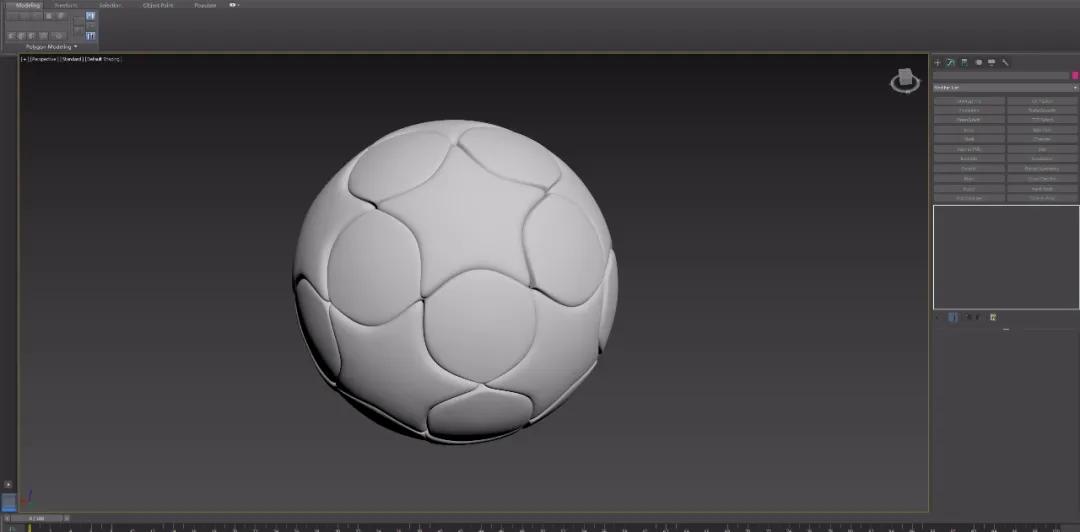 3d足球模型制作教程,3dmax足球建模