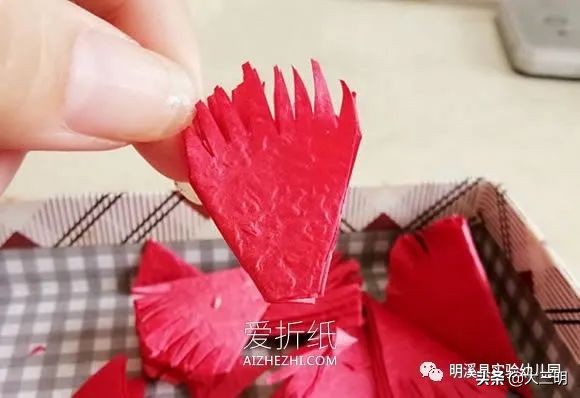 「马上就办真抓实干」明溪县实验幼儿园“三八”节创意小制作——特别的爱送给亲爱的你