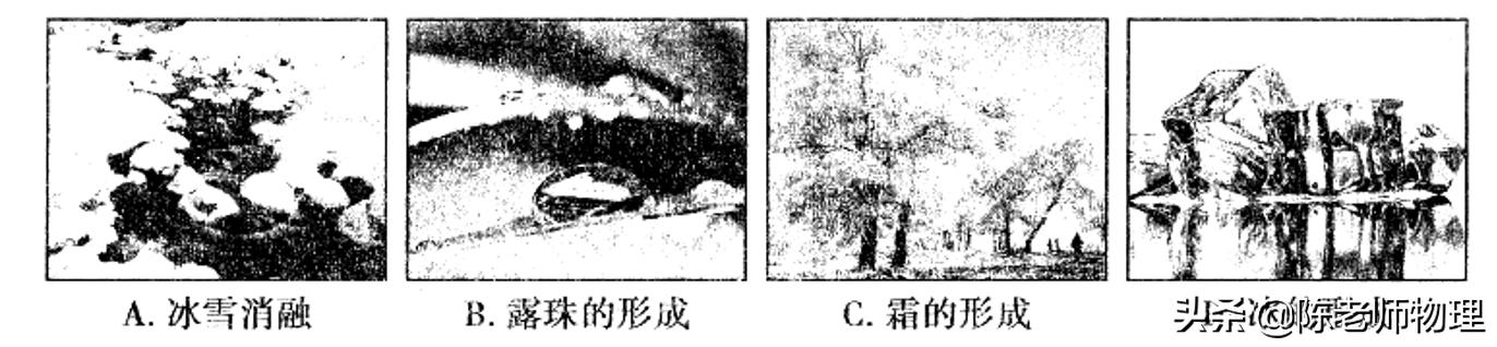 中考物理选填必背知识点,天津物理中考专项练习