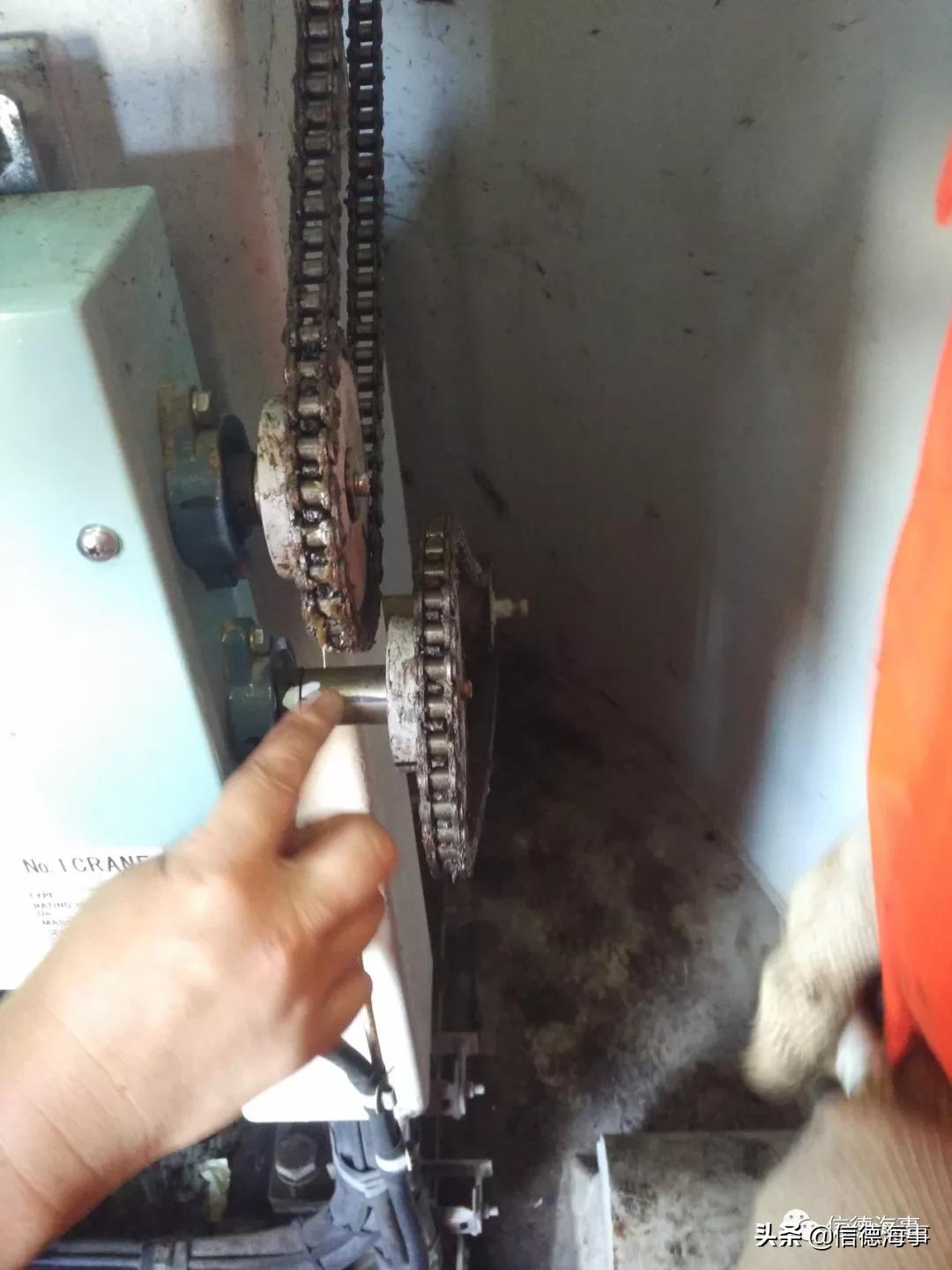 如何给DECKCRANE换钢丝——最后一步，换HOISTING钢丝