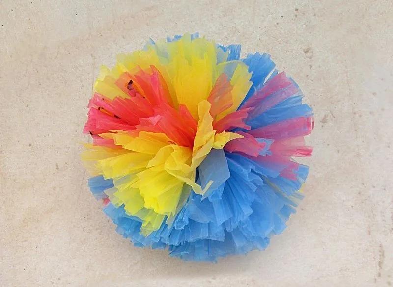 有塑料袋的手工,用塑料袋做的手工活