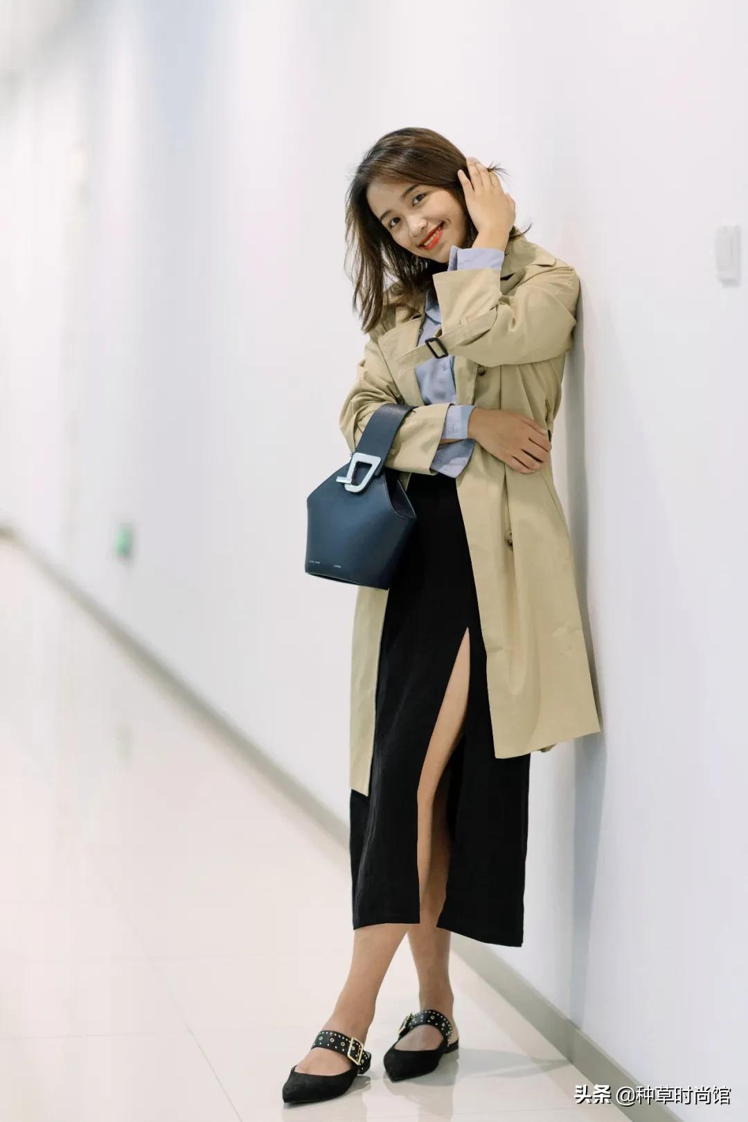 秋天风衣就选这样的,今秋流行的风衣款式