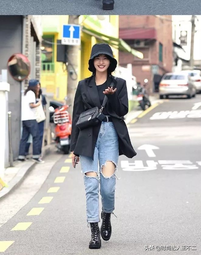 韩国秋天穿搭,首尔小个子初秋穿搭