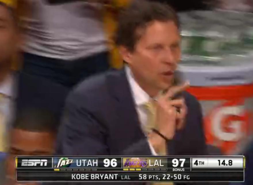 科比退役最后一战60分乔丹在吗,科比退役最后一战60分粤语