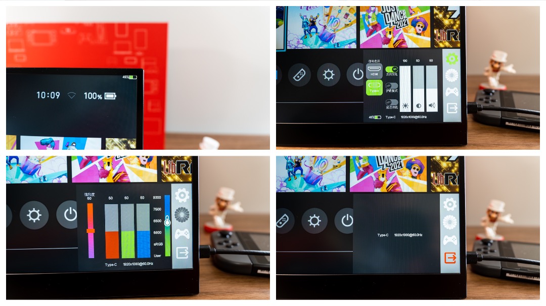 eimio便携显示器,eimio便携显示器m15b怎么充电