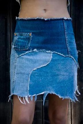 牛仔裤不好看怎么用皮筋改,牛仔裤不穿怎么改造包包