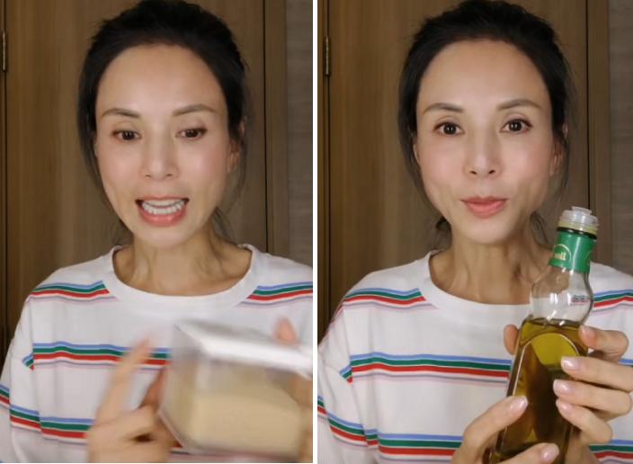 嘴唇干裂有细纹?看李若彤分享的护唇方法,砂糖加点“油”好滋润