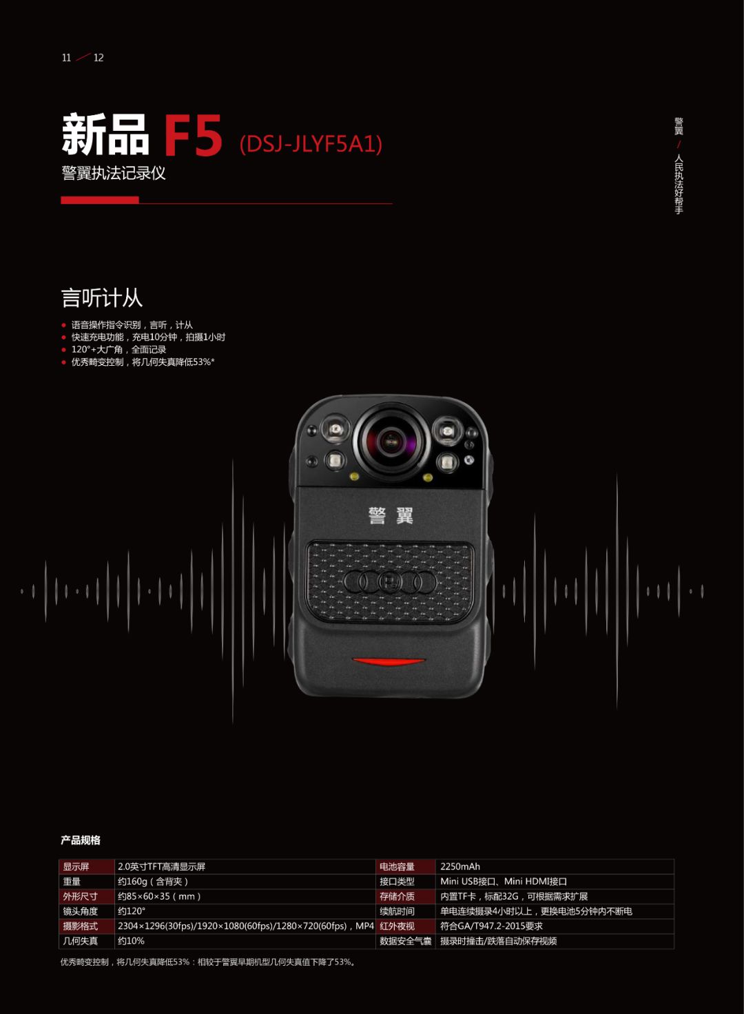 牛榜单：「执法记录仪」供应商20强