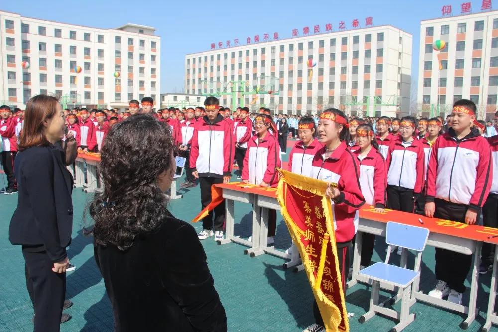 厦门双十中学百日誓师中考,辽阳市集美中学高中部誓师大会