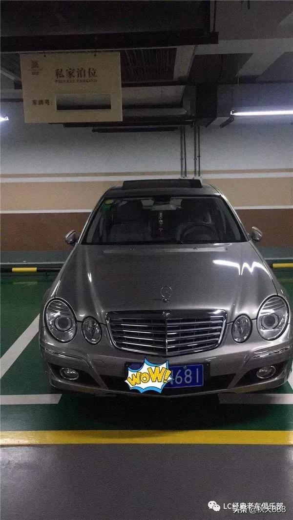 雪中的奔驰w211,向经典致敬奔驰w211