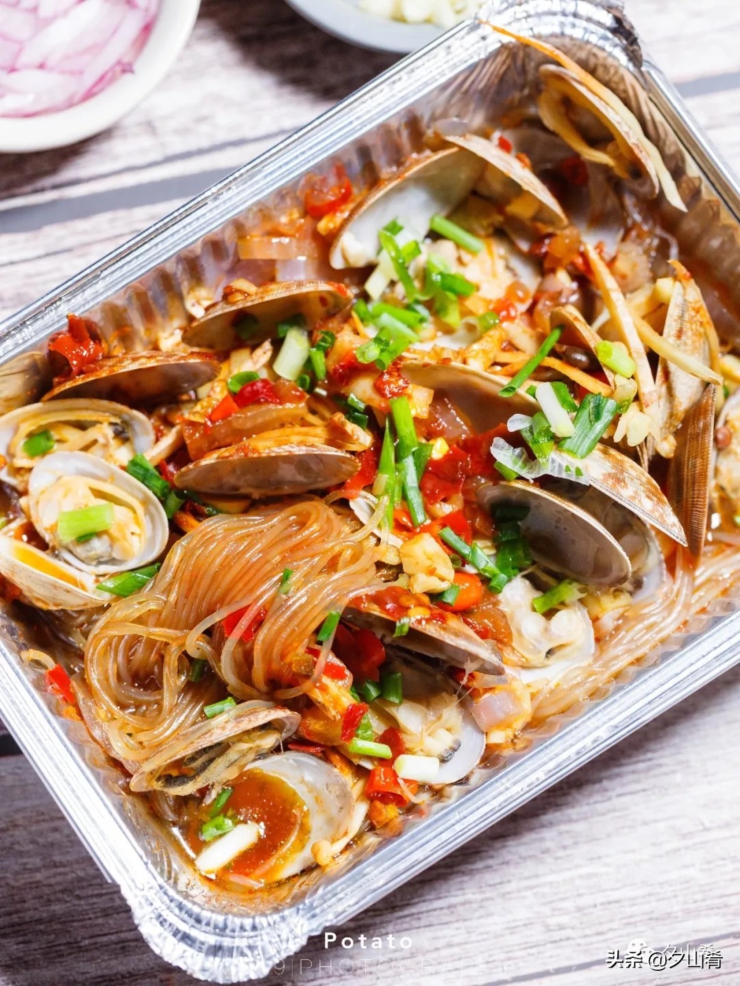 锡纸盒花甲粉的酱料制作,锡纸花甲粉搭配什么好做