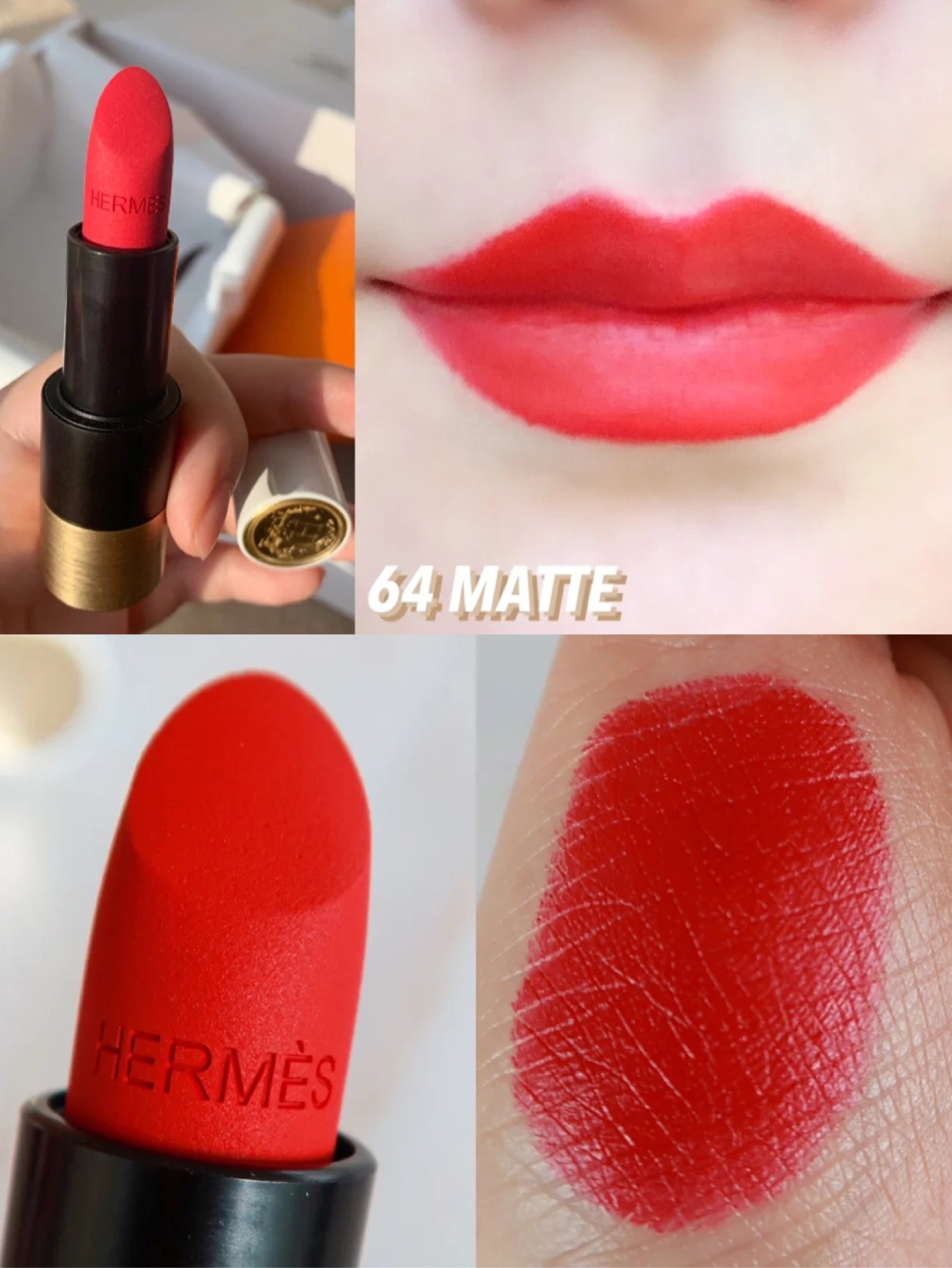 纪梵希口红和爱马仕口红哪个好,爱马仕口红经典款