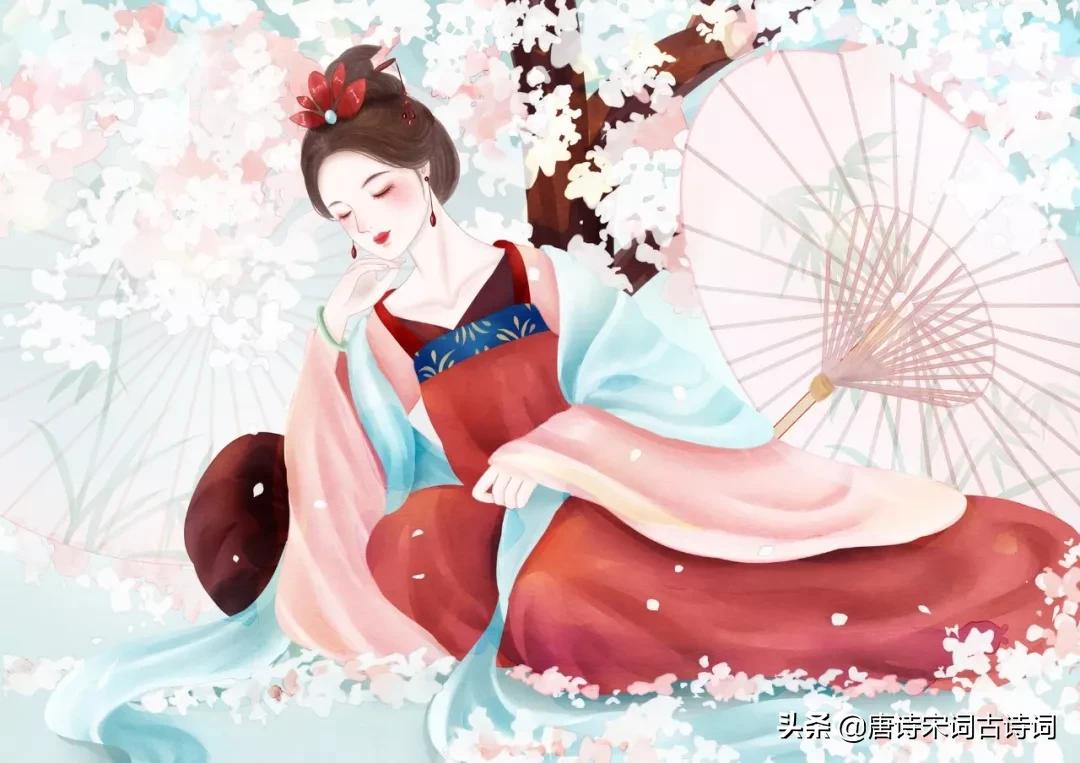 一些夸赞女生好看的诗词,夸赞女人优美的诗词