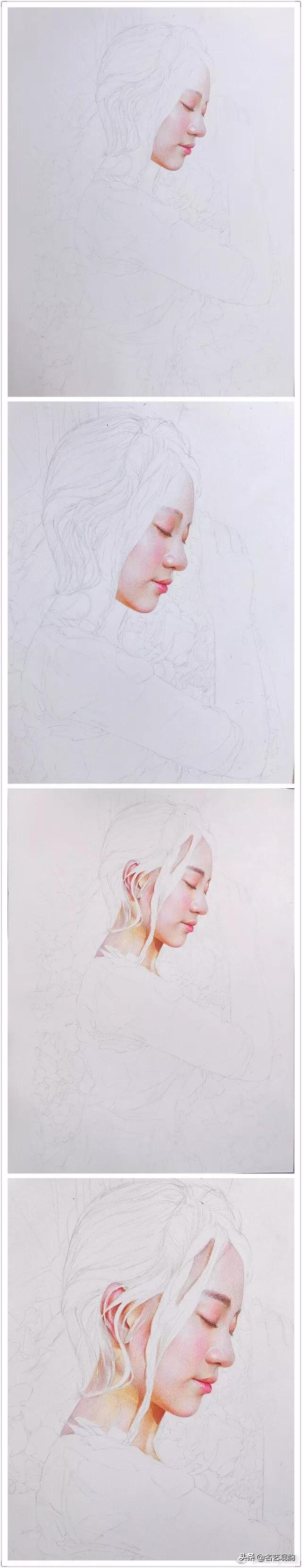 如何用彩铅画女天使男恶魔,用彩铅画动漫人物天使恶魔