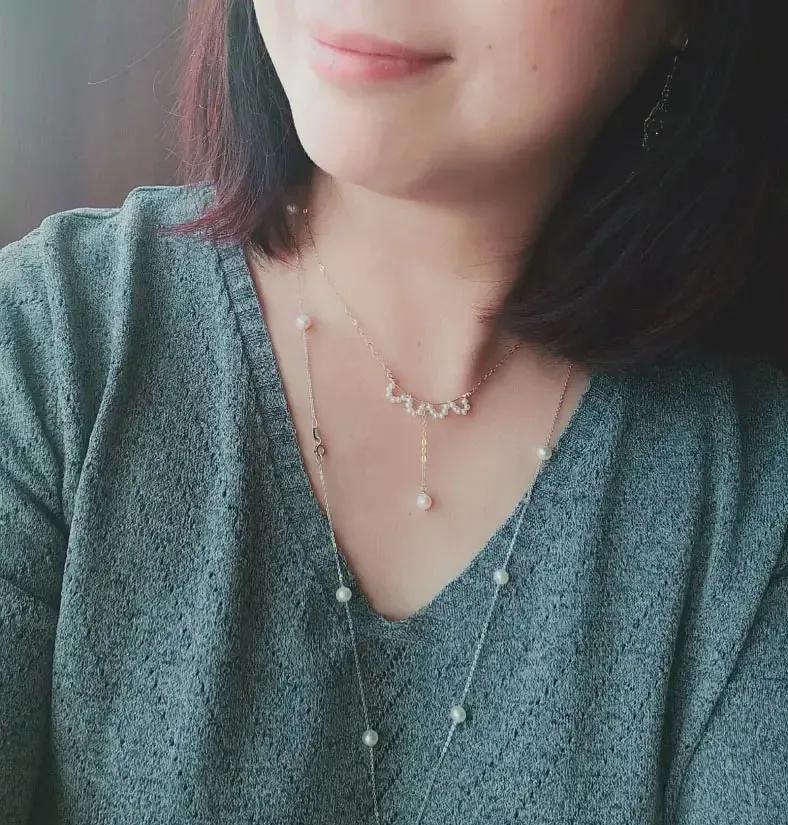 给你买珍珠项链文案,买了珍珠项链文案