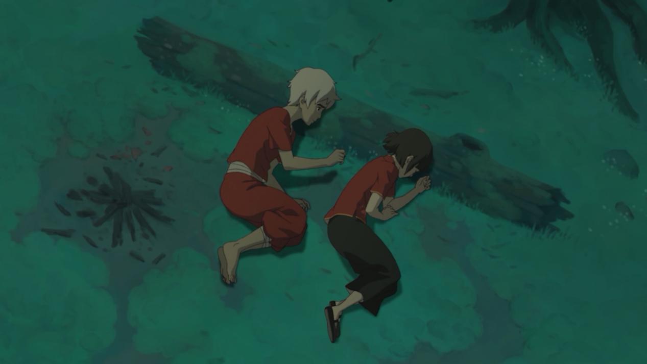 一部感人催泪的动漫电影大鱼海棠,大鱼海棠动漫治愈系片段