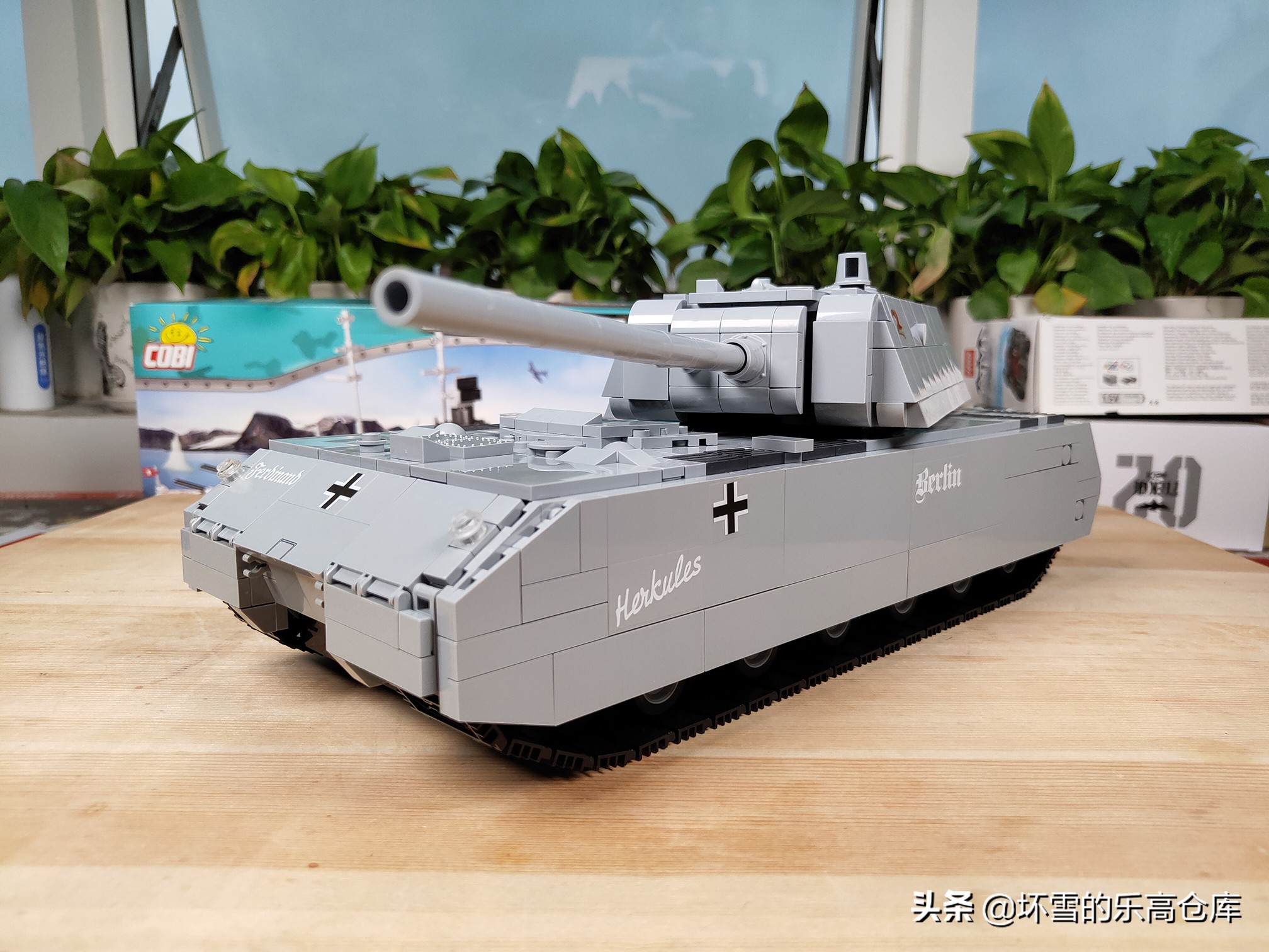 cobi豹式坦克拼装过程,cobi积木德国坦克进化史