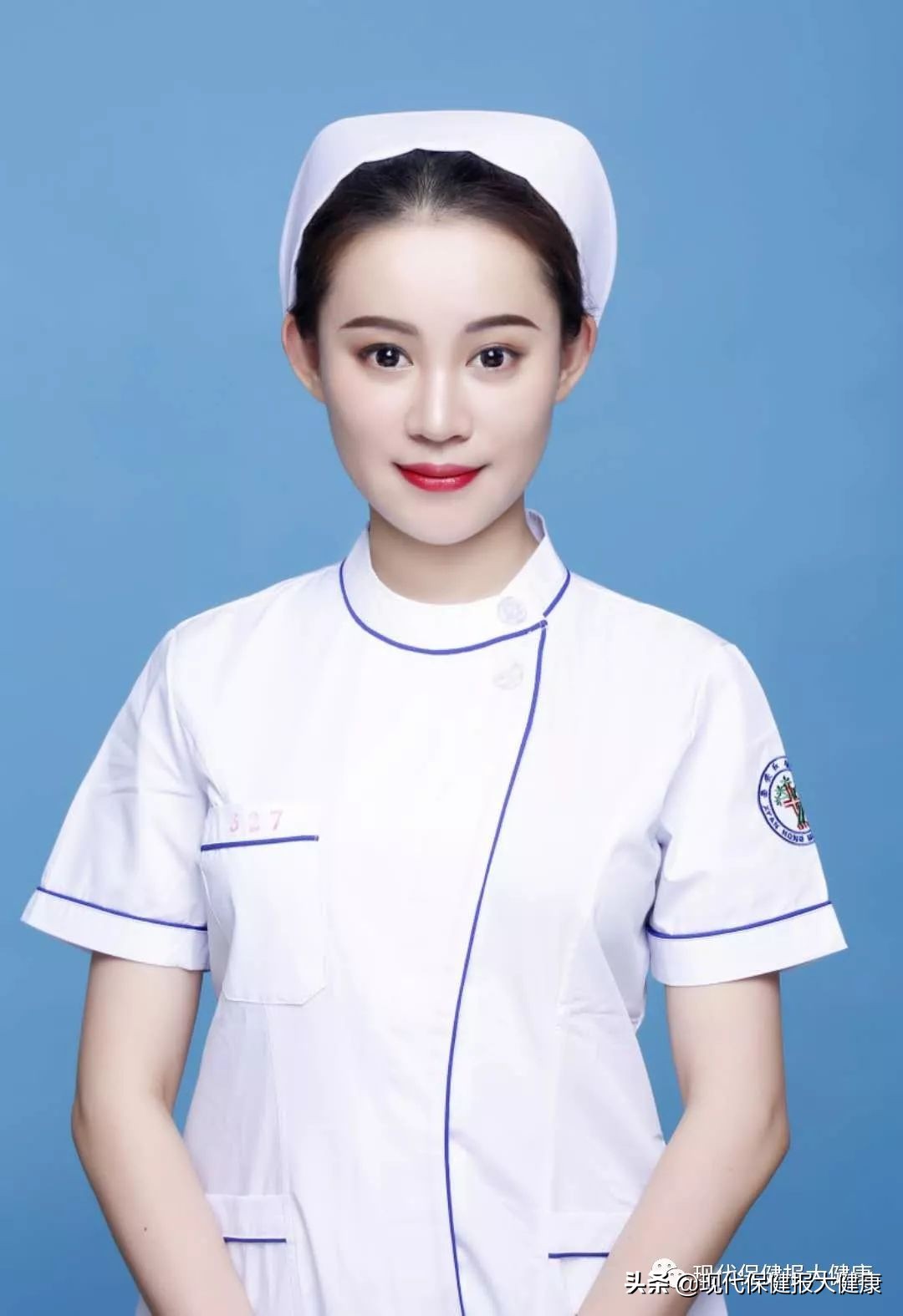 “比一比，哪家护士更靓丽”评选活动展示。