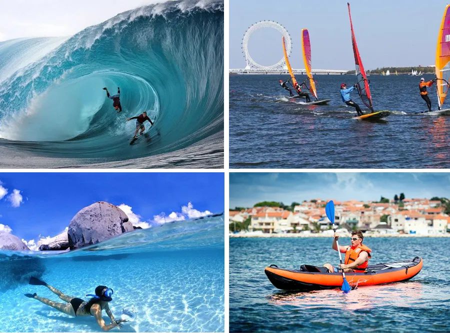 儿童画蓝天大海,儿童画简单漂亮海洋世界