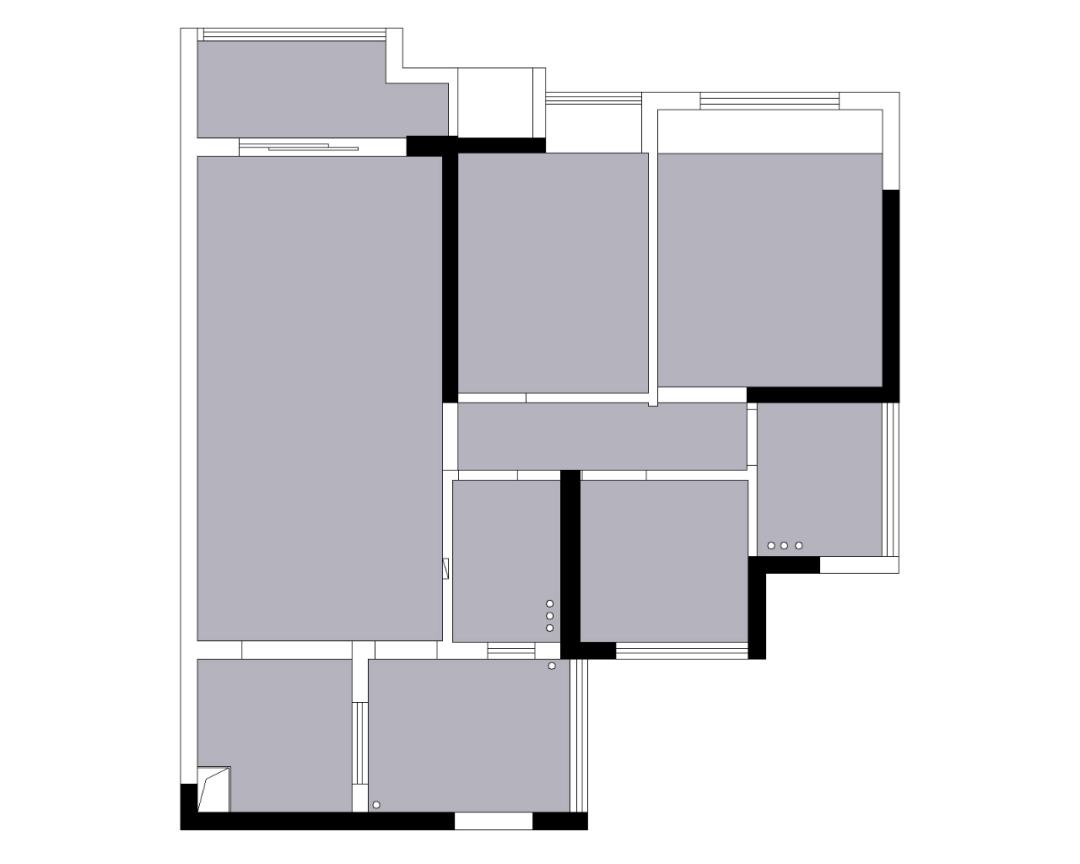 小户型入户门正对卫生间如何解决,入户正对卫生间