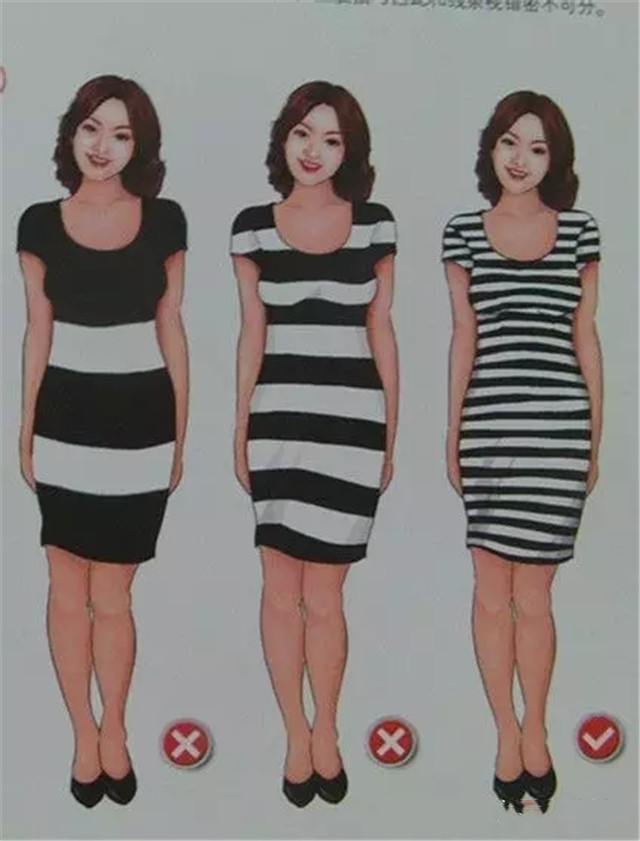 竖纹横纹你究竟适合穿哪个？很多人都搞错！难怪一直“瘦不下来”