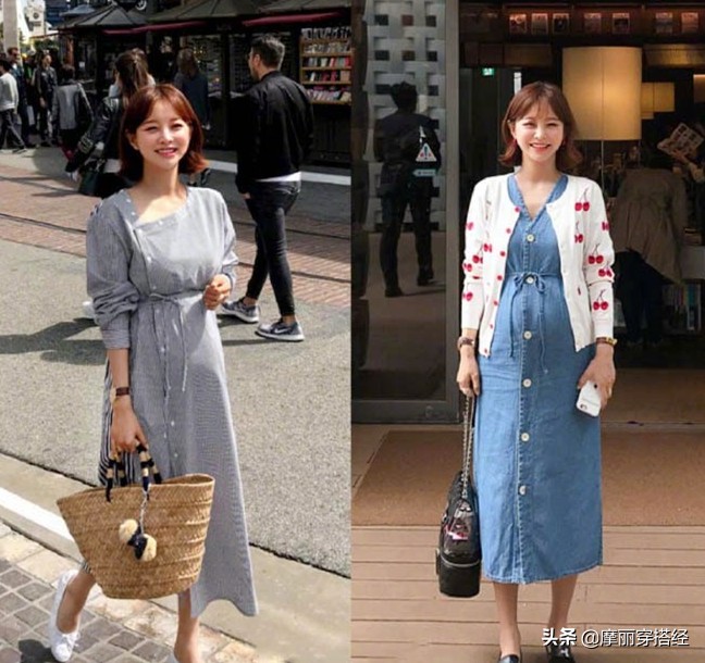 孕妇的穿搭高级感,孕妇穿着搭配图片春季