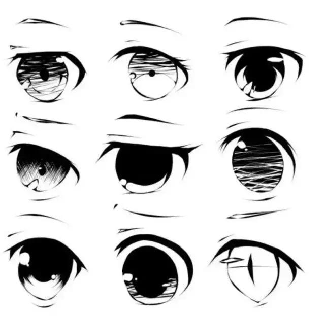 漫画人物的眼睛怎么画好看简单,怎么画漫画人物的眼睛好看