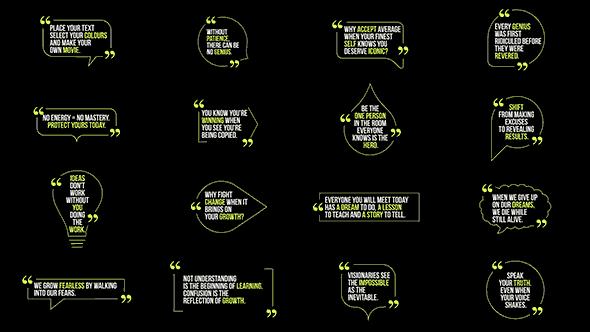 ae字幕条简单模板,aepr字幕条模板