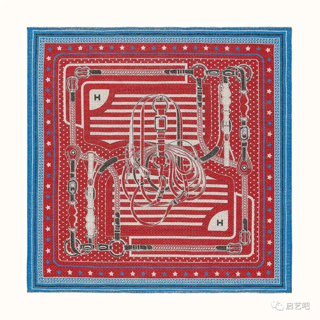 踏青归来,爱马仕中式马鞍丝巾